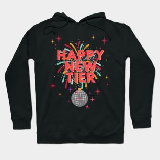 Happy new tier Hoodie